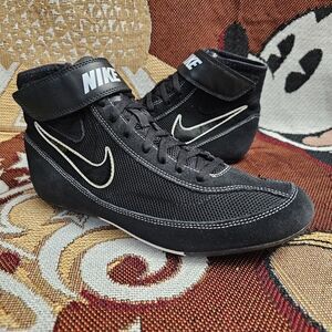 Nike Speed Sweep VII 7 Men's Size US 8.5 Wrestling Shoes 366683-001 Black White